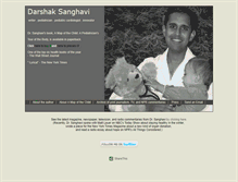 Tablet Screenshot of darshaksanghavi.com